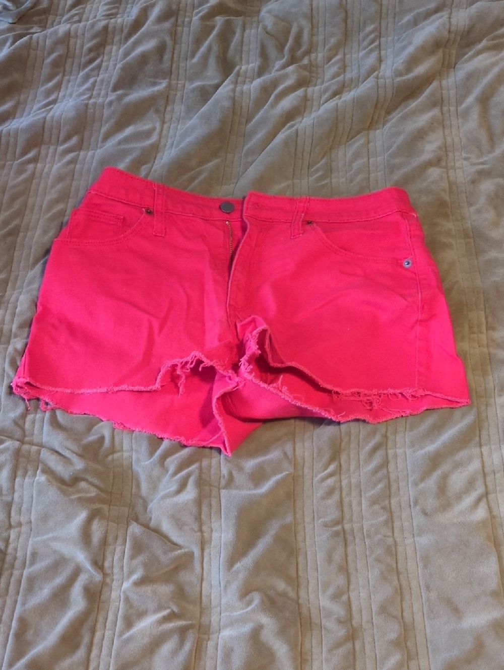 Universal Thread Hot Pink Denim Cutoff Shorts